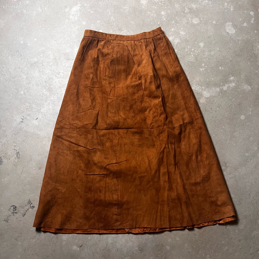 Elegant Brown Skirt